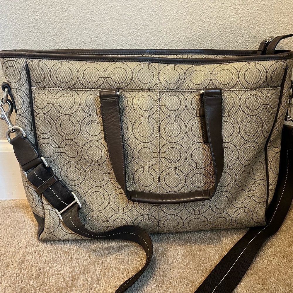 Coach laptop bag